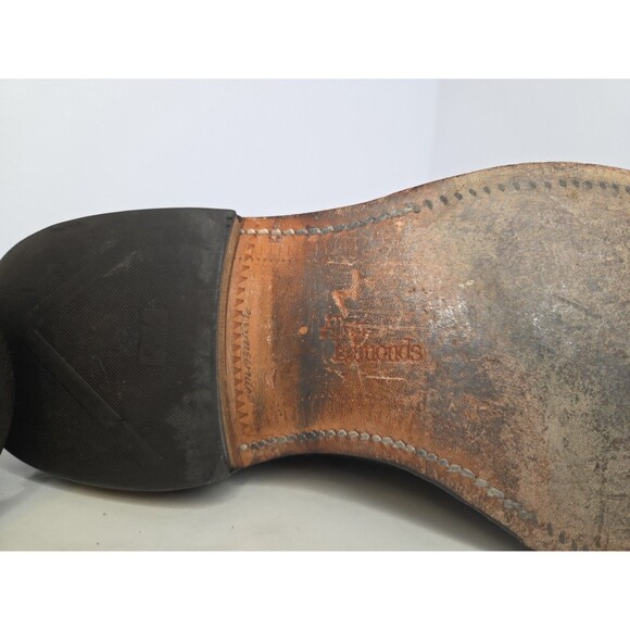 ALLEN EDMONDS ´Sanford´ Black leather Wing Tip...
